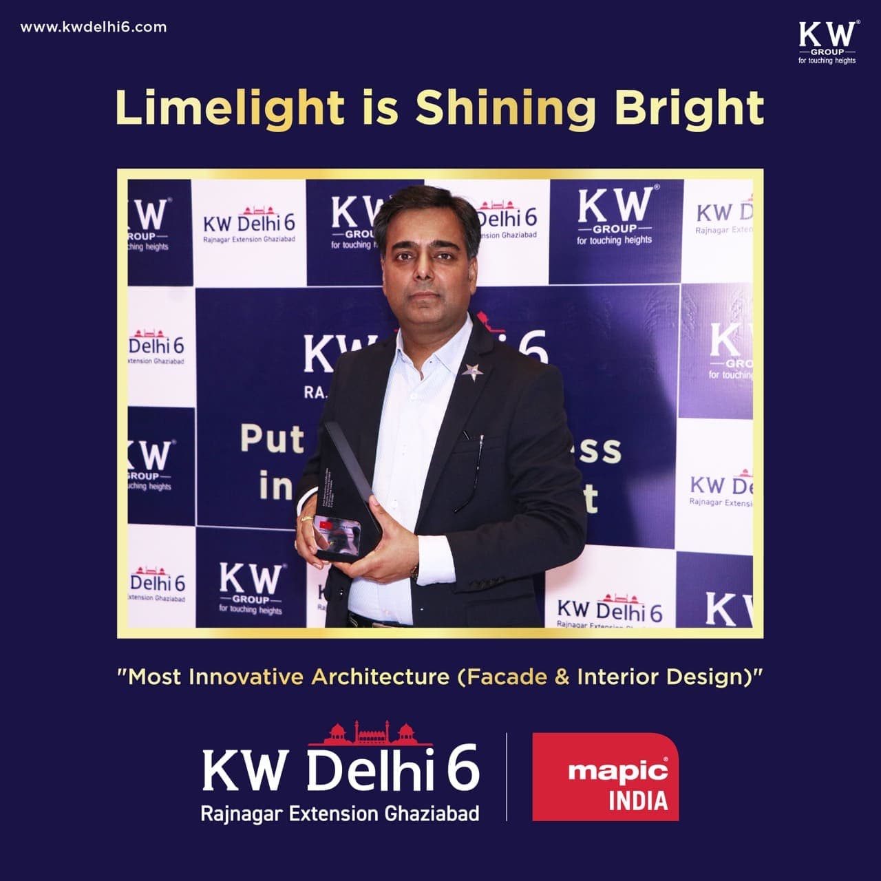 Most Aspirational Project & Most Innovative Architecture — Mapic India Awards